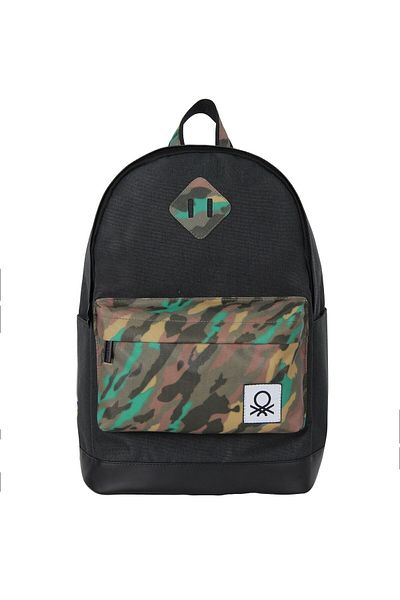 Elif Benetton 70433 Model Casual Black Backpack