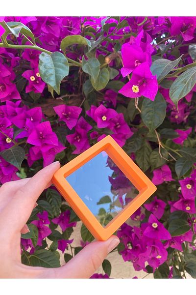 SWORDS CONCEPT Orange Three-Dimensional Multi-Purpose Accessory Box 7X7X2 / Small