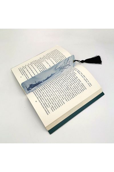 Sadrazam Βιβλιοδείκτης Istanbul Printed, Tassel Bookmark (δώρο Σελιδοδείκτης, σελιδοδείκτης-078)