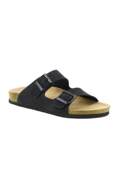 Kinetix New Season Men's Black Slippers - Aten