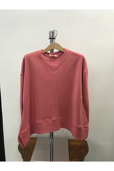 Çikoby Girl's Front Stitched Bell Sweatshirt