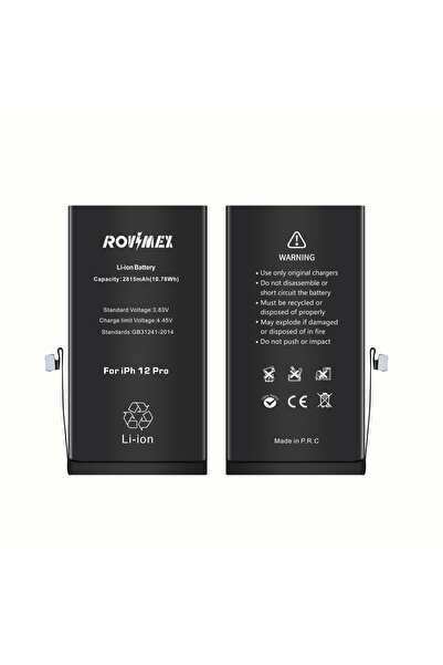 Rovimex Iphone 12 Pro Batarya Pil