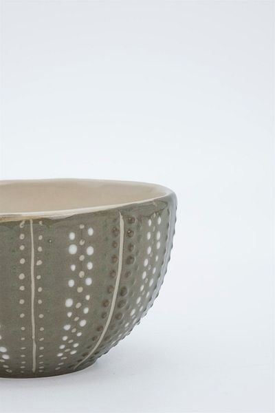 Troy Naturals Ceramic Sea Chestnut Patterned Bowl