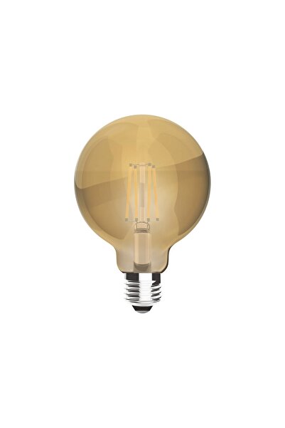 Ecolite Vıntage Gold Globe D95 4w E27-duy Led Ampul