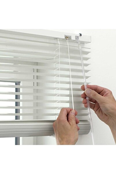 Linadora Pvc Jaluzi 25 Mm 90x200 Cm Ölçülerinde Beyaz