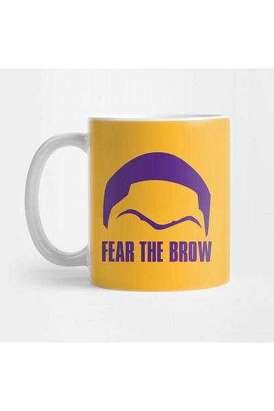 Pixxa Anthony Davis Fear The Brow Lakers Mug Cup