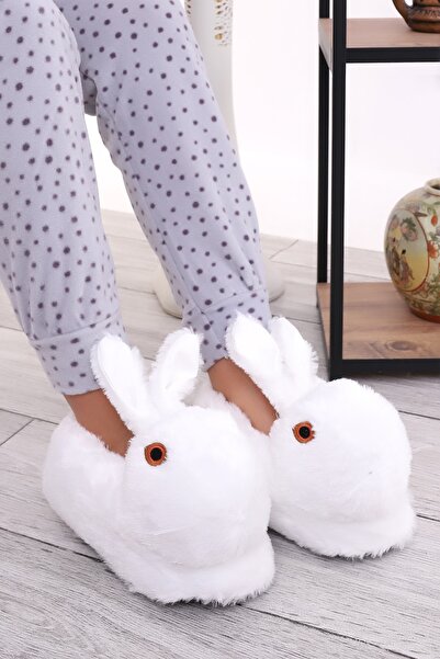 Wordex Animal H12 Rabbit Winter Slippers Indoor Silent Base Slippers