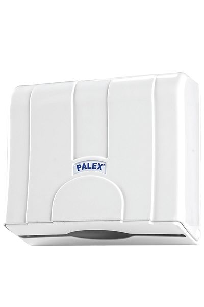 Palex (UN-HOME) Standard Z-Fold Paper Towel Holder (Z-Fold Paper Towel Dispenser) White 3570-0