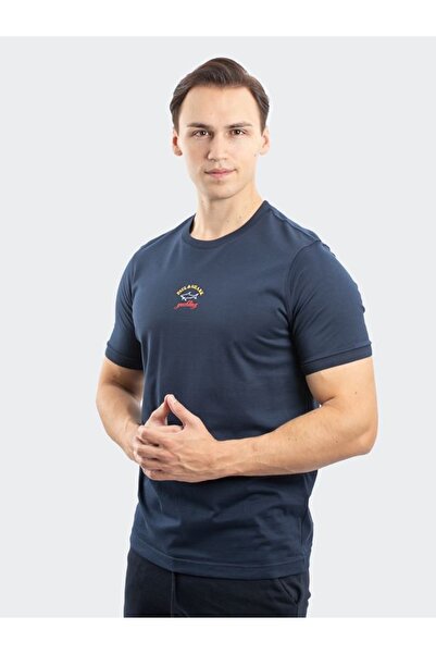 PAUL&SHARK Men's Knitted T-shirt C.wCotton