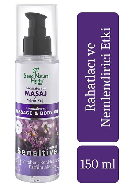 Seed Natural Herbs Aromatherapy Massage Body Oil - 150 ml8681137004271