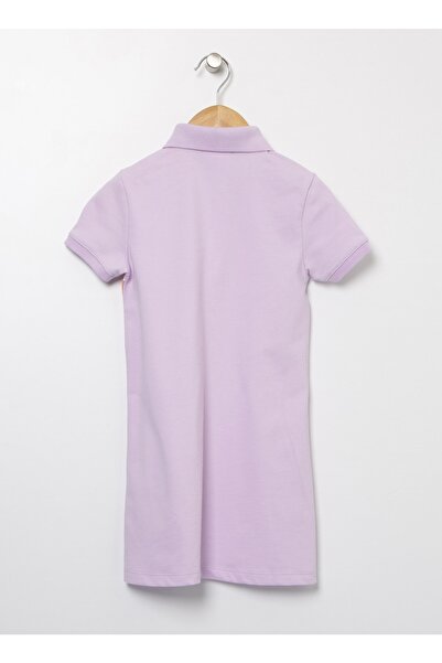 U.S. Polo Assn. Ροζ φόρεμα για κορίτσια με στάμπα Nurlin Vr211