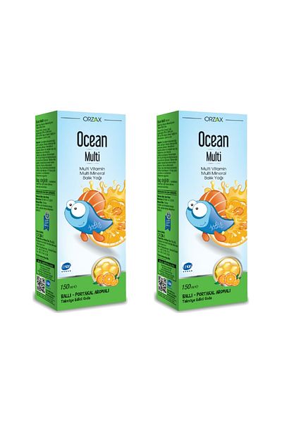 Ocean 150 Ml Multi Vitamin and Mineral Syrup - 2 Pieces
