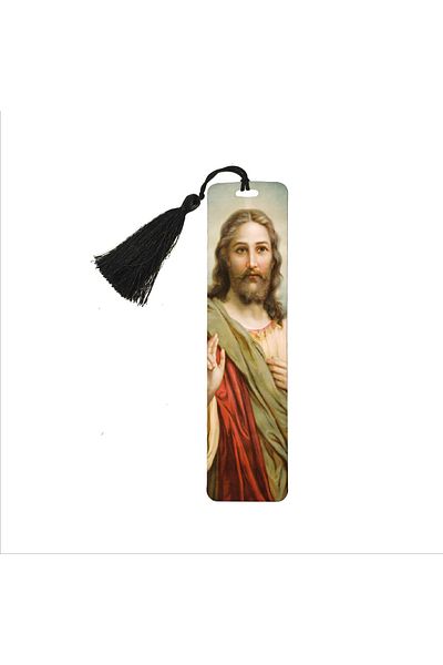 BAKSEPETE Jesus Printed, Tasseled Bookmark (gift Bookmark, bookmark-104)