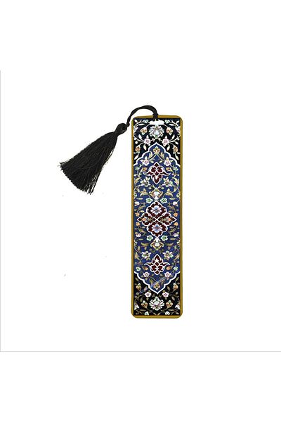 BAKSEPETE Rumi Pattern Printed, Tasseled Bookmark