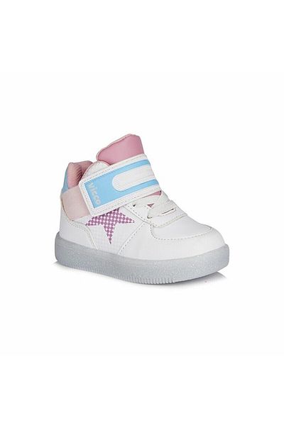 Vicco Girl's White Magic Booties Lighted Sneakers 220.p20k.106