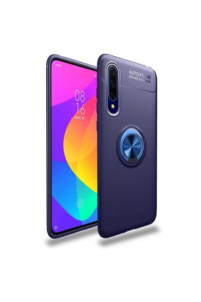 kılıffuarı Huawei P Smart Pro Case Full Protection Silicone Cover with Ring