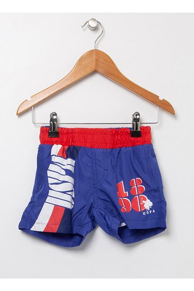 U.S. Polo Assn. Pantaloni scurți pentru băiat albastru Costum de baie Antonıokids Vr212