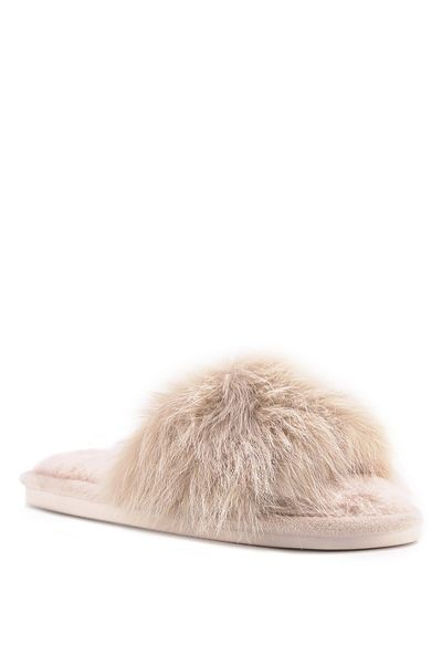 Nine West Vadona 2pr Beige Women's House Slippers