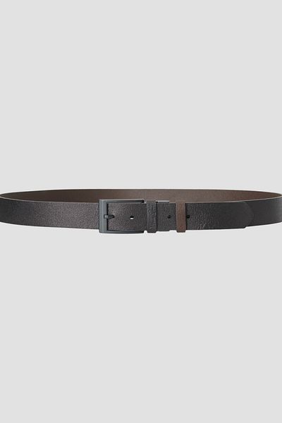 WRANGLER 100% Leather Black-Brown Belt