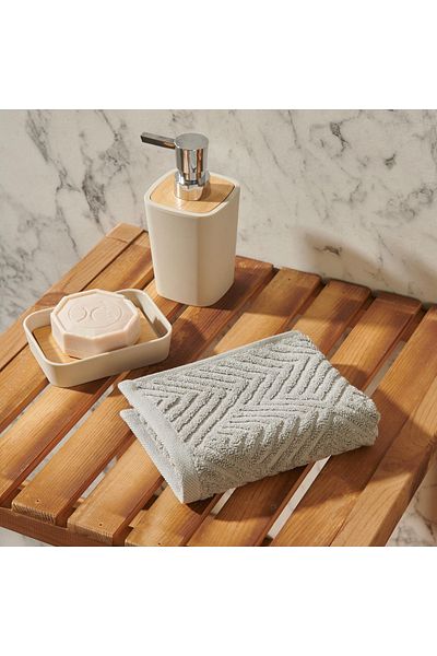 Nuvomon N3 ModEl Gray Noir Hand TowEl - 30x50 Cm