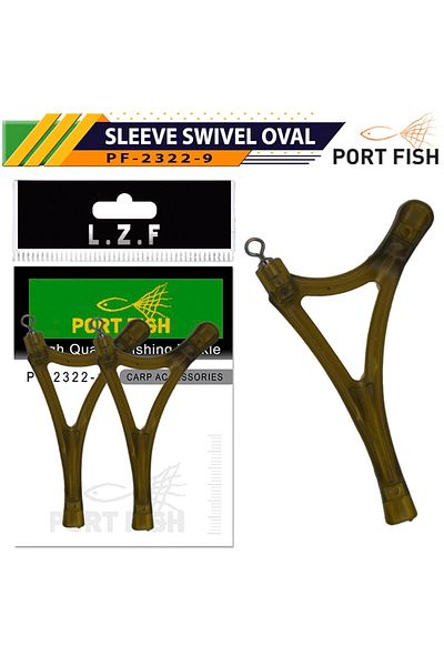 Port Fish Portfish 2322-9 Sleeve Swivel Oval Suit Elbow