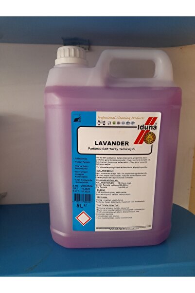 Iduna Lavender (Parfümlü Sert Yüzey TemizleyiciLlavanta Kokulu(5lt)