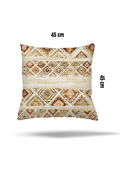 on the clouds Patchwork Flower Pattern Ethnic Hidden Zippered Pillow Case Thr...