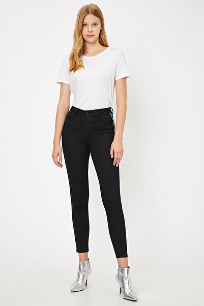 DRC trend Τζιν παντελόνι Judy Μαύρο ψηλόμεσο Skinny Fit