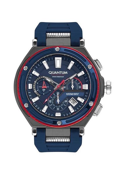 Quantum Hng1010.099 50 mm Navy Blue Men's Watch
