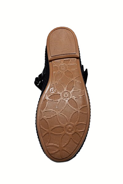 welissa Black Pearl Bow Girls' Ballerinas