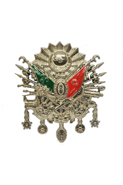 Compax Osmanlı Tuğrası Vidalı Krom/altın Renk Küçük/büyük Boy Plastik