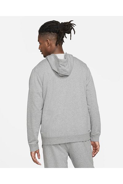 Nike Bluza z kapturem męska Jordan Dri-fit Air Fleece Szara - Da9860-091