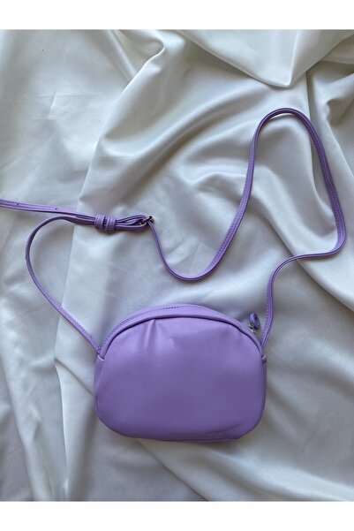 melecco Kadın Lila Mini Mor Urban Çapraz Ve Ayarlanabilir Askılı Omuz Çantası