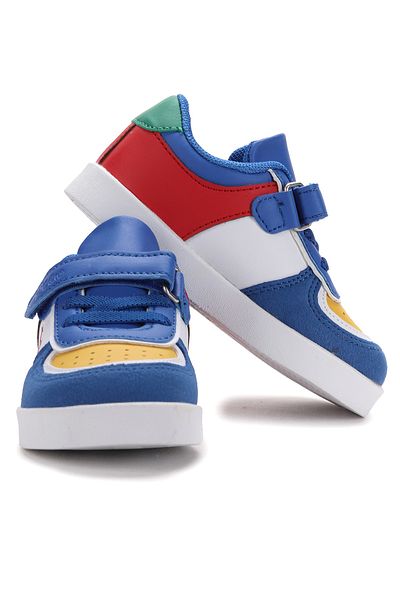 Vicco 313.21k.130 Sam Daily Lighted Velcro Girls/Boys Sports Shoes
