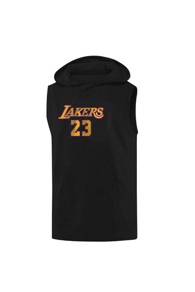 usateamfans Λευκό ανδρικό αμάνικο μπλουζάκι Lebron James