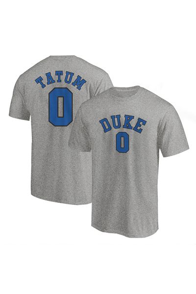 usateamfans Ανδρικό μαύρο μπλουζάκι Jayson Tatum