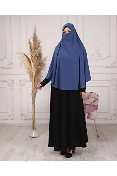 BONNETLAND Pratik Bağlamalı Peçeli Oval Eşarp Sufle