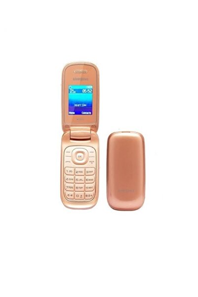 Samsung C&T Samsungct Uyumlu Kamerasız Kapaklı Tuşlu Telefon Goldrose