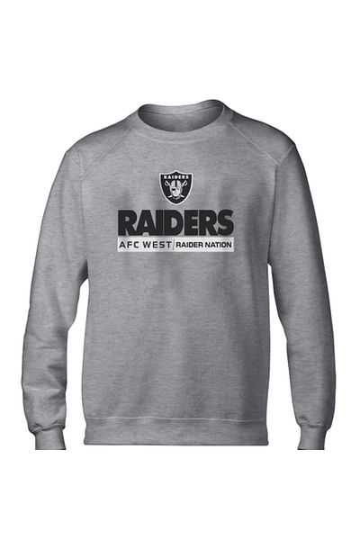 usateamfans Λευκό ανδρικό φούτερ Oakland Raiders - Basic Model