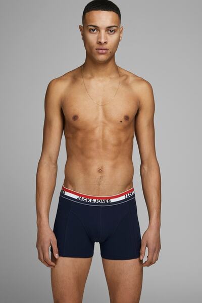 Jack & Jones Jack Jones Waısband Strıb 3lü Boxer 12171265