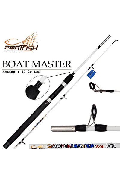 Port Fish Portfish Boat Master Eco Model Balıkçı Tekne Olta Kamışı 180 Cm 10 ...