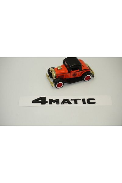 DK Tuning Bagaj 4 Matic compatibil cu logo-ul scris Abs negru strălucitor 3m