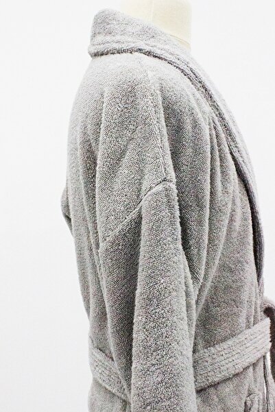 DURNES Gala Series Gentle Bathrobe Gray (100% Cotton)
