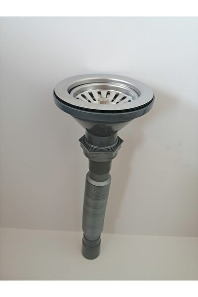 Genel Markalar Lavabo Ve Eviye Sifonu Geniş Ağızlı Evye Ve Lavabo Gider Borusu - Ürün Çapı 11,5 Cm