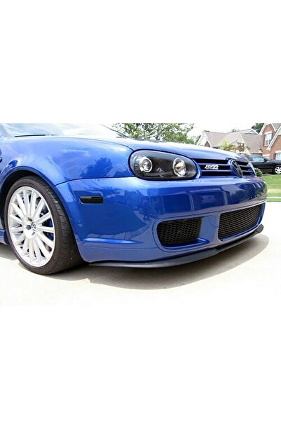 Genel Markalar Vw Golf Mk4 R32 Cupra R Uyumlu Ön Lip Mat Siyah Ön Tampon Lip