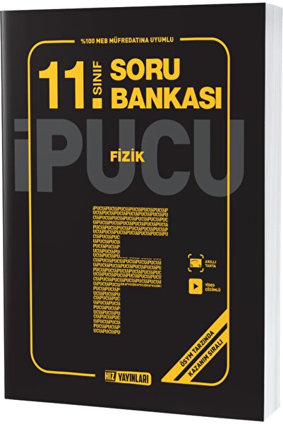 Hız Yayınları 11. Sınıf Fizik Soru Bankası Ipucu