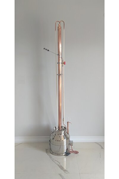 25 Litre Gold Serisi Reflux Ve Pot Still Damıtma Imbik Distilasyon + 2kw Kuşak Isıtıcı