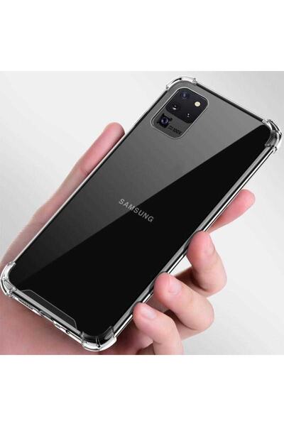 HTstore جراب Samsung Galaxy S20 Ultra متوافق مع Nitro Anti Shock Silicone عديم اللون