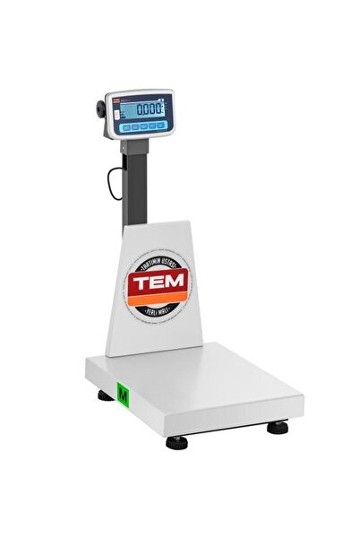 TEM Beko040x050150 Elektronik Terazi - 150 Kg Kapasiteli – 40x50 Cm Tablalı