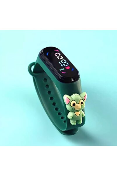 Genel Markalar Çocuk Kol Saati, Koala Karakterli, Su Geçirmez, Renkli Ve Kalp...